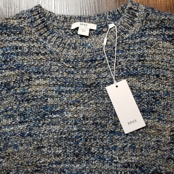 BRAX Feel Good Style Rick Men's Alpaca Wool Blend Crewneck Sweater - Picture 5 of 10